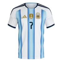 Argentína Rodrigo De Paul #7 Domáci futbalový dres MS 2026 Krátky Rukáv